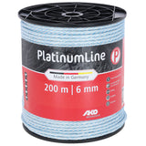 AKO PlatinumLine, Seil, weiß/blau, 200m, 8 x0,2 Niro, 4x 0,25 Cu - 442824