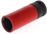 KRAMP Steckschlüssel 1/2'' mit Schutzhülse, 21 mm K19LS21GED