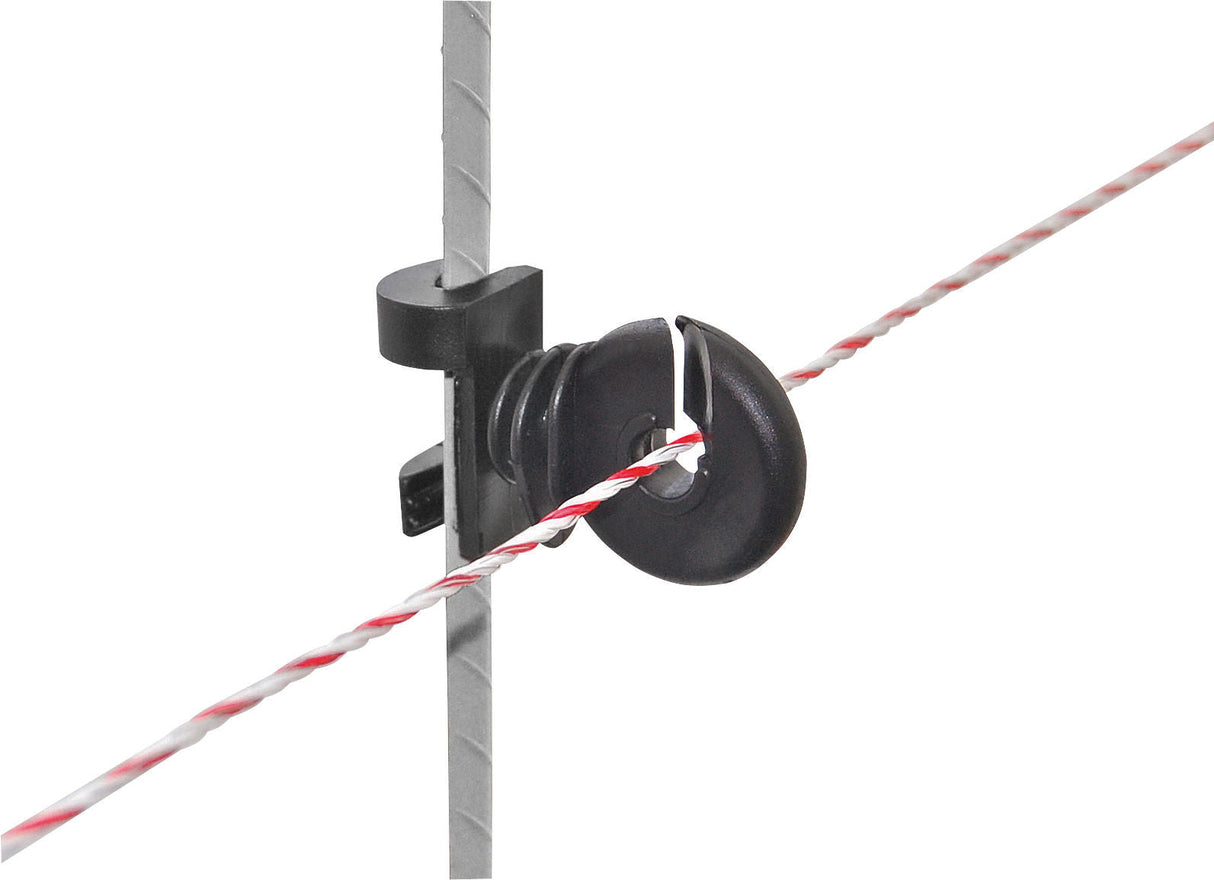 Kerbl Zusatzisolator Clip für Ovalstahlpfähle 25 Beutel 4413151