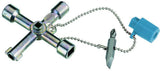 Universal control cabinet key