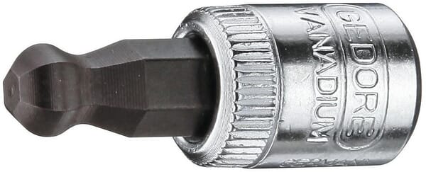 KRAMP Schraubendrehereinsatz 1/4" Kugelkopf in-hex 5mm IN20K5GED