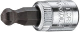 KRAMP Schraubendrehereinsatz 1/4" Kugelkopf in-hex 4mm IN20K4GED