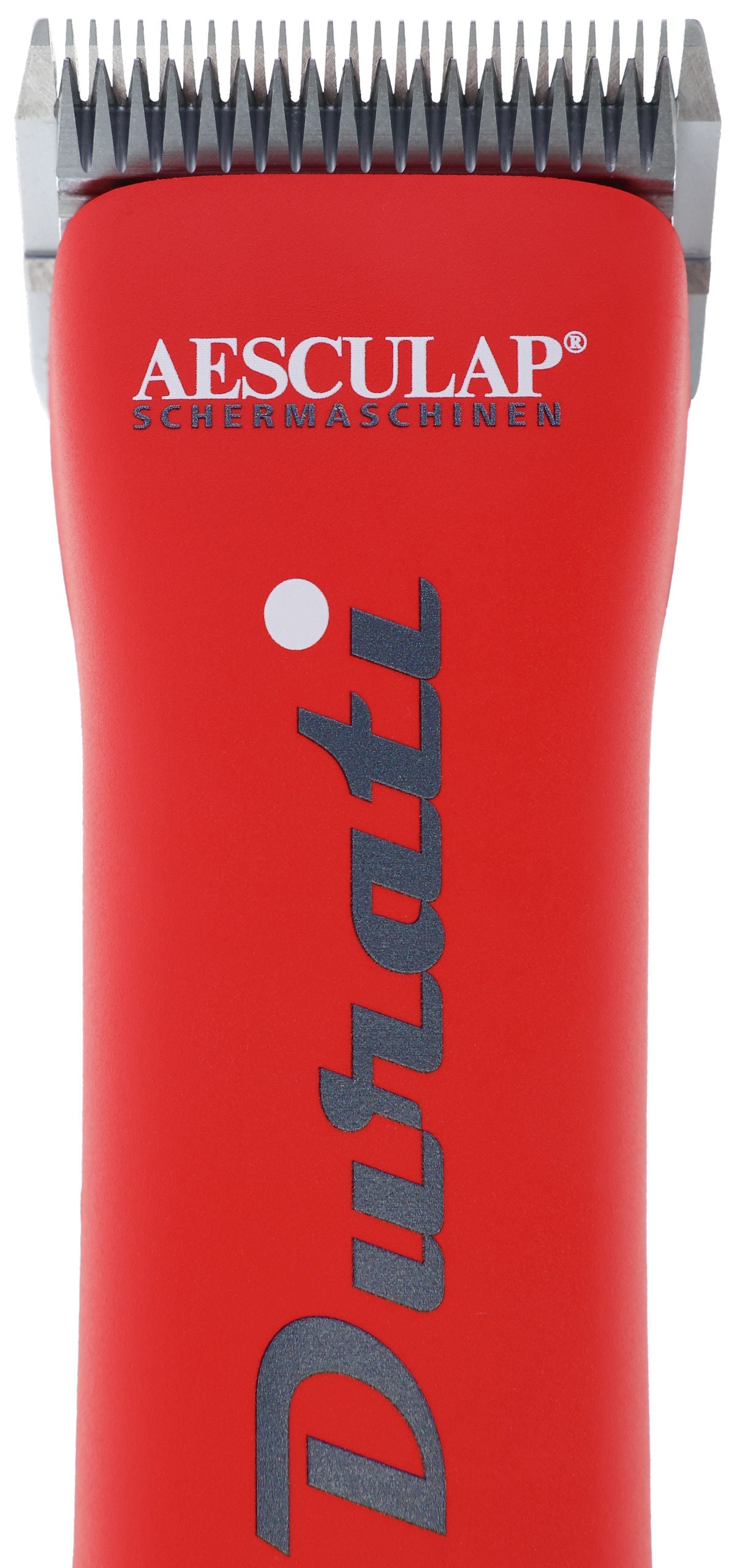 Aesculap Akkuschermaschine Durati, signalrot, 1 Akku schwarz/rot, 1 Akku - GT434-RS
