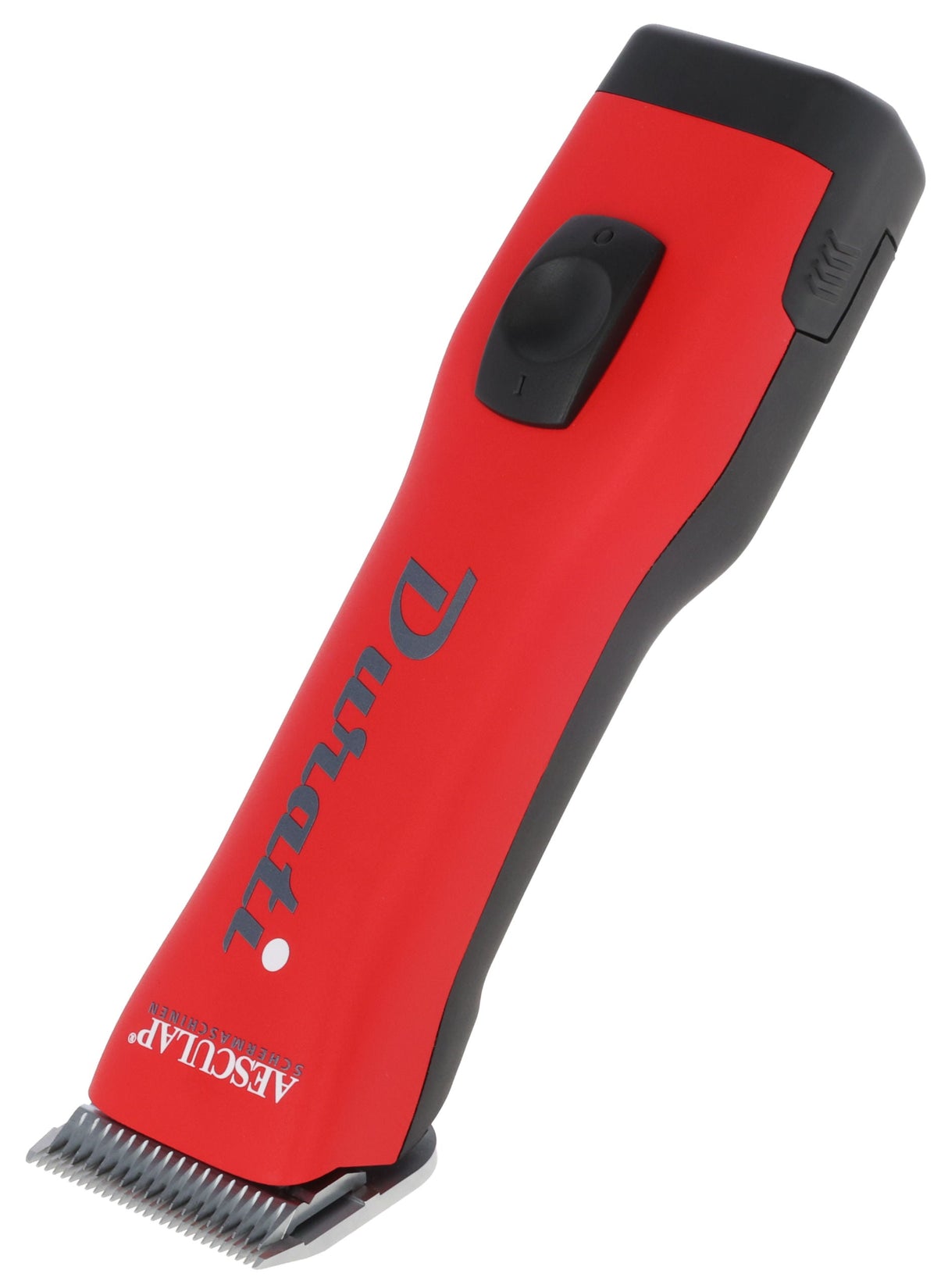 Aesculap Akkuschermaschine Durati, signalrot, 1 Akku schwarz/rot, 1 Akku - GT434-RS