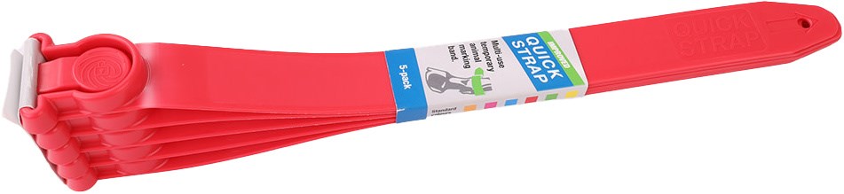 SHOOF Fesselbänder Quick Strap Shoof, Rot, 5 ST - 20190