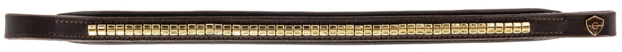 Covalliero Stirnriemen Clincher gerade, braun, Pony - 3230211