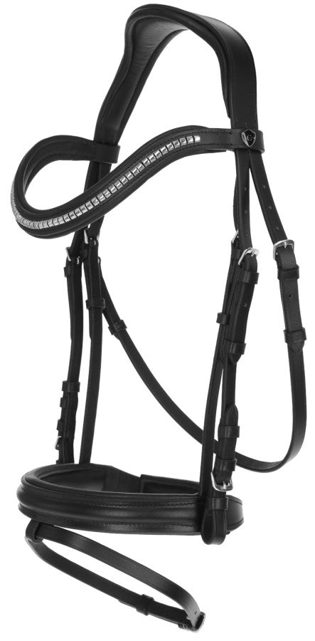 Covalliero Trensenzaum Clincher schwarz Pony - 3230193