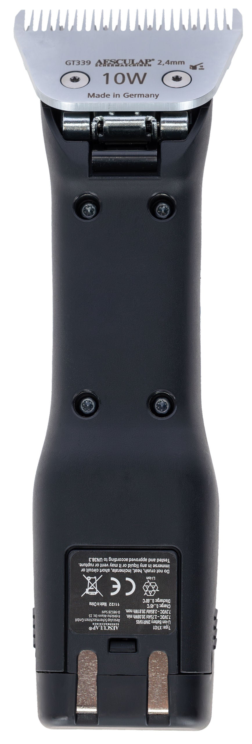 Aesculap Durati Horse, 1 Akku blau/schwarz - GT444-BS