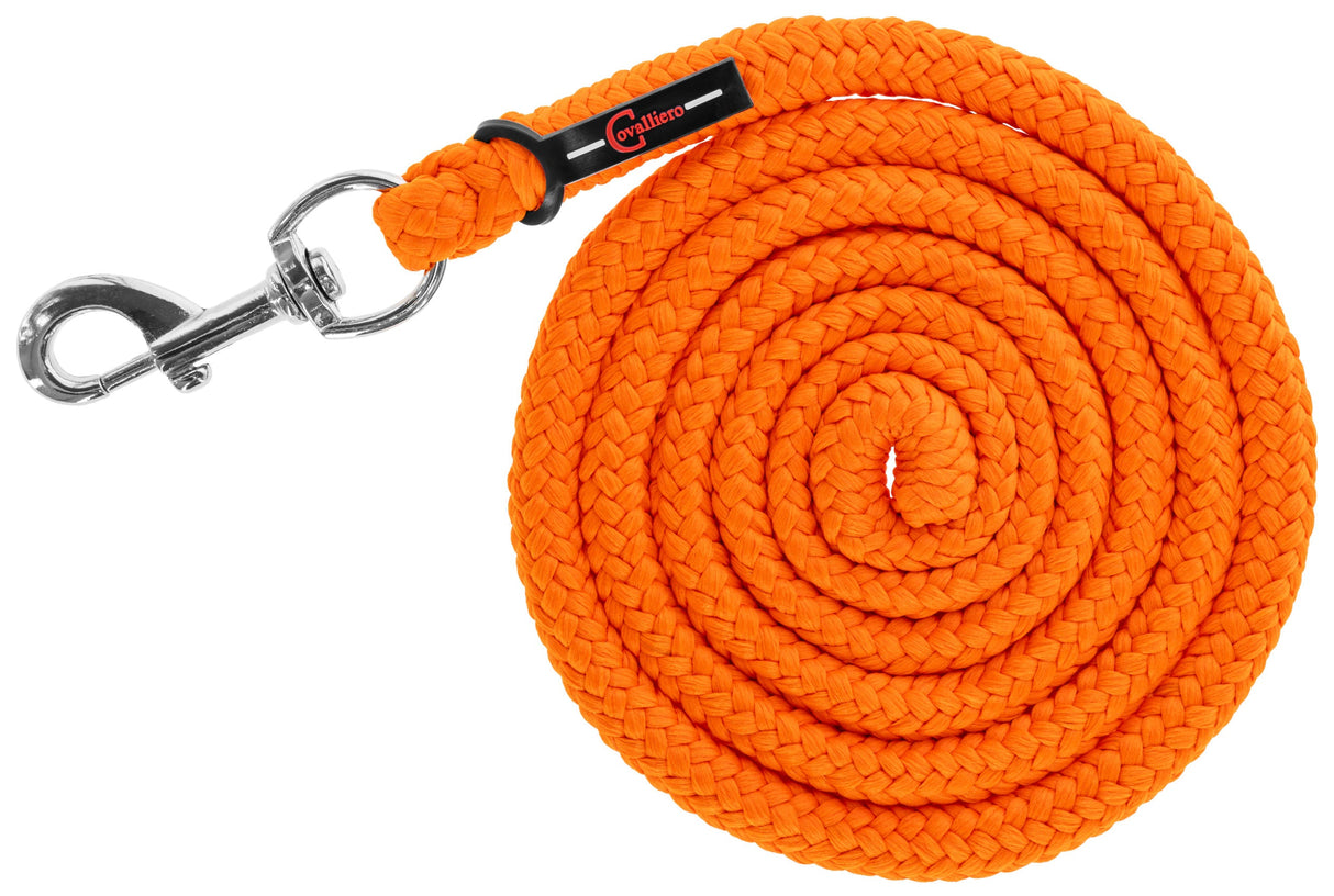 Covalliero Führstrick Hippo, mit Karabiner, orange Karabinerhaken - 3230443