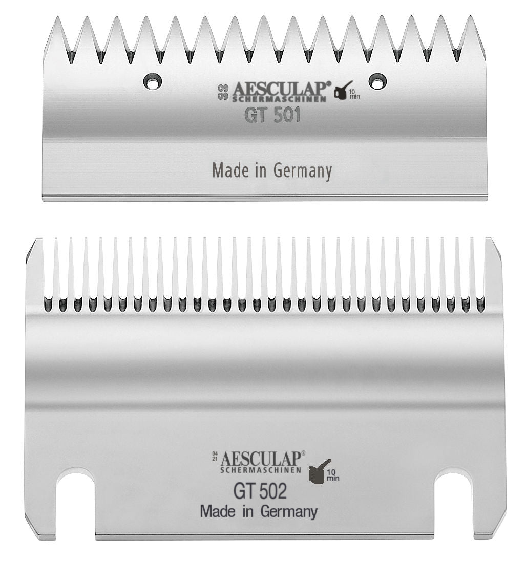 Aesculap Schermesser Set Econom (Standard 3mm) Rind, Pferd 15/31 Z. - GT517