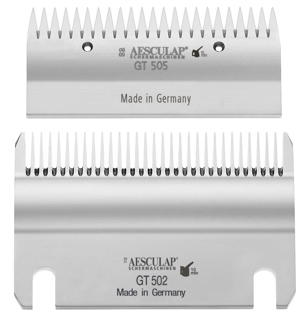 Aesculap Schermesser Set Econom Standard 3mm, Pferd 23/31 Z. - GT519
