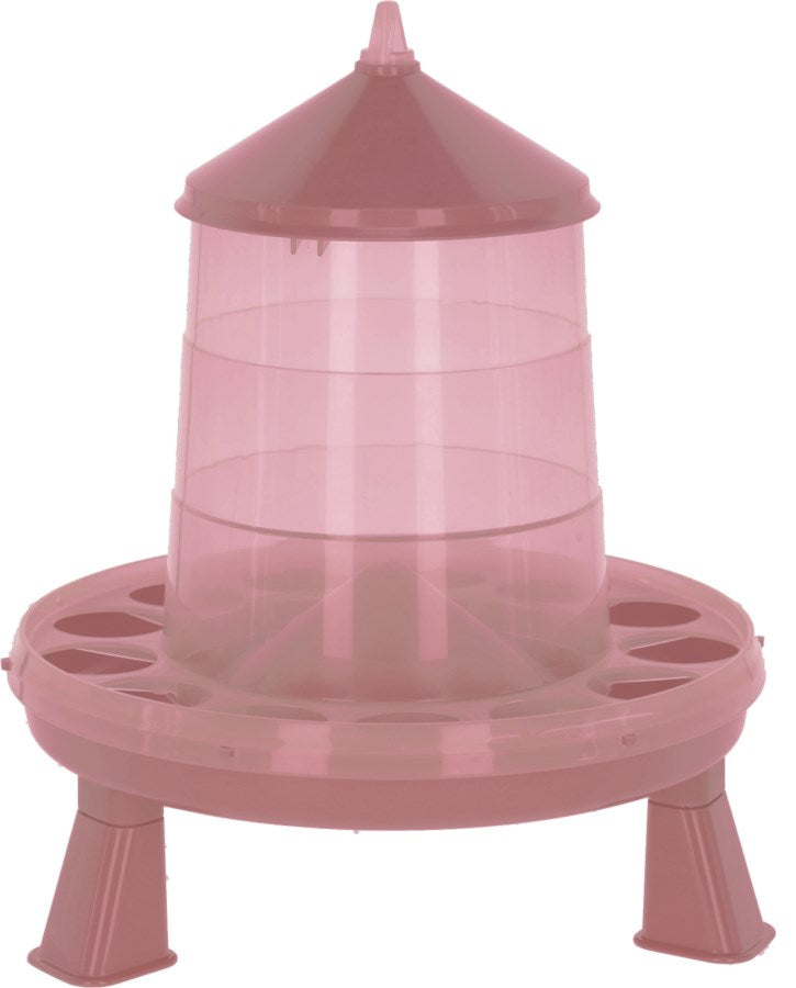 Kerbl Futterautomat, rose, Größe 1 Füßen, rose - 73173