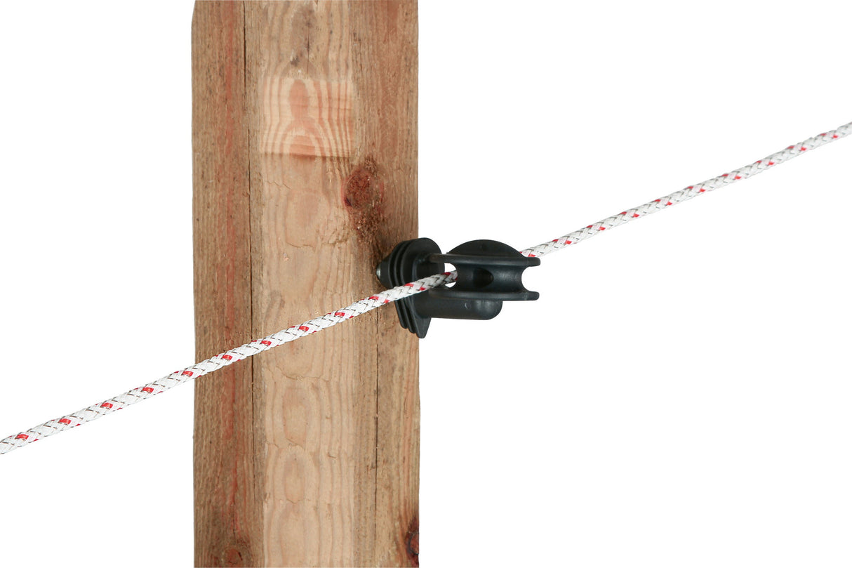 AKO Weidezaun TopLine Plus gefl. Seil, 5,5mm, 400m, weiß/rot 9x 0,28 mm TriCond - 449540