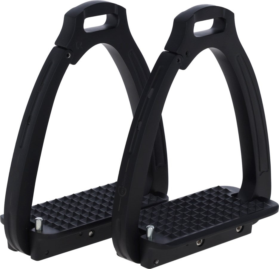Covalliero Steigbügel Secure, schwarz, 12 cm - 3230416