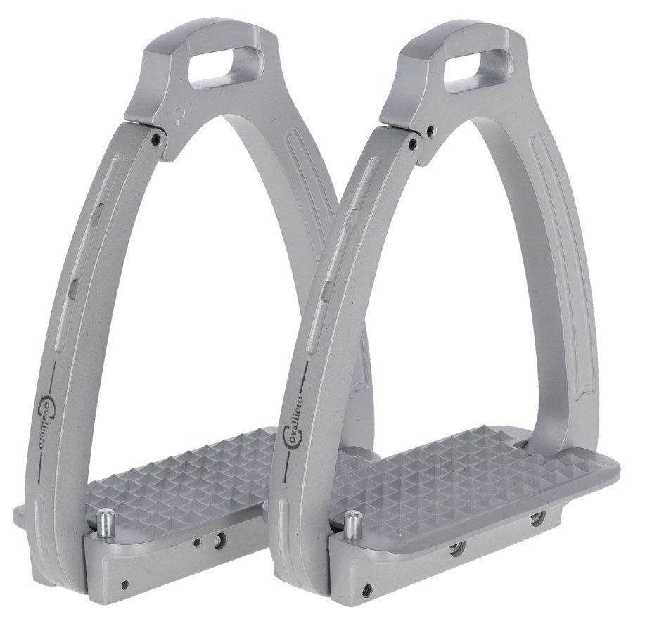 Covalliero Steigbügel Secure, silber, 12 cm - 3230415