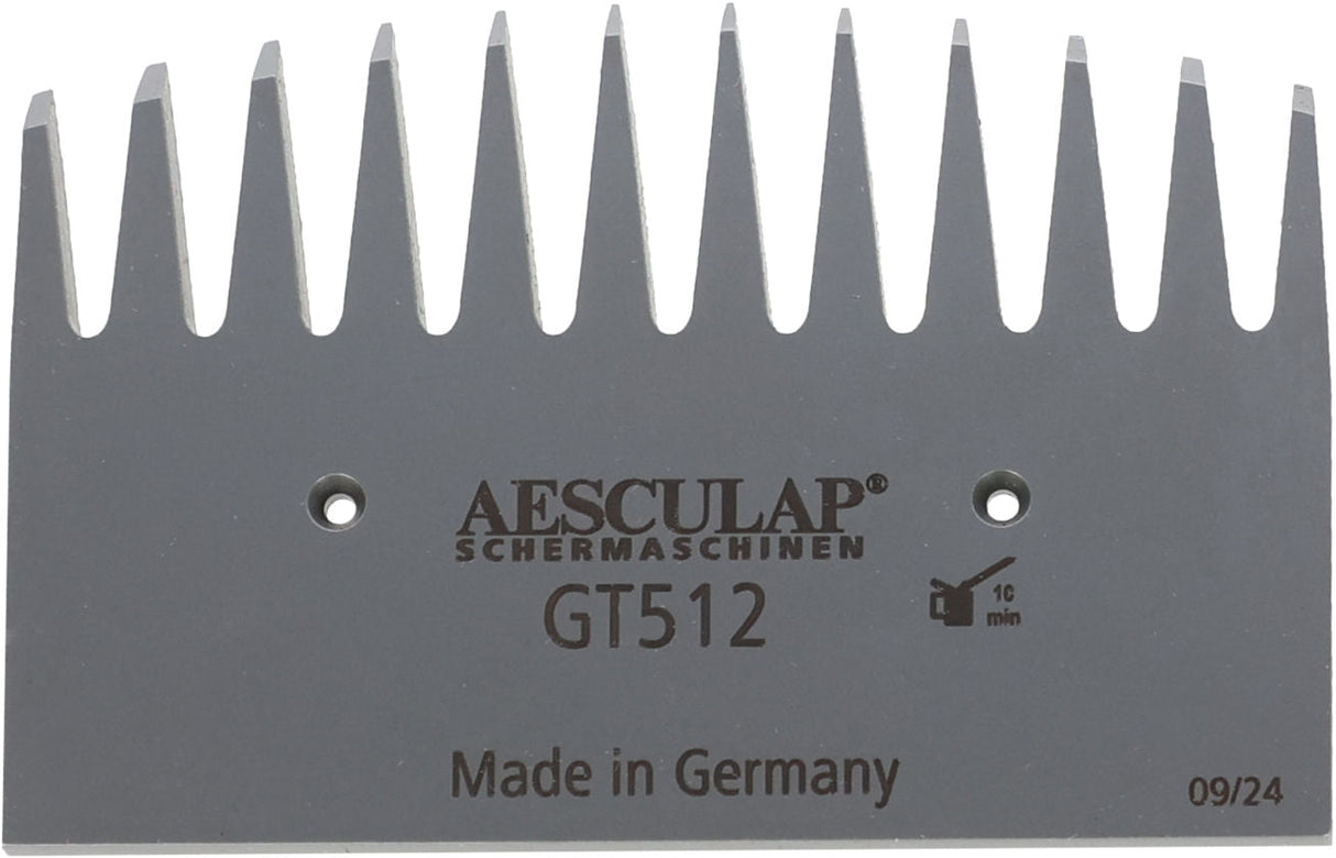 Aesculap Obermesser (12 Zähne), Fleischrinderschur - GT512