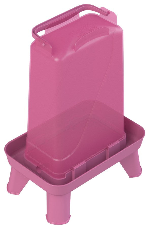 Kerbl Geflügeltränke rechteckig, Kunststoff, pink, 3,5l rechteckig, Kunststoff, pink - 70184