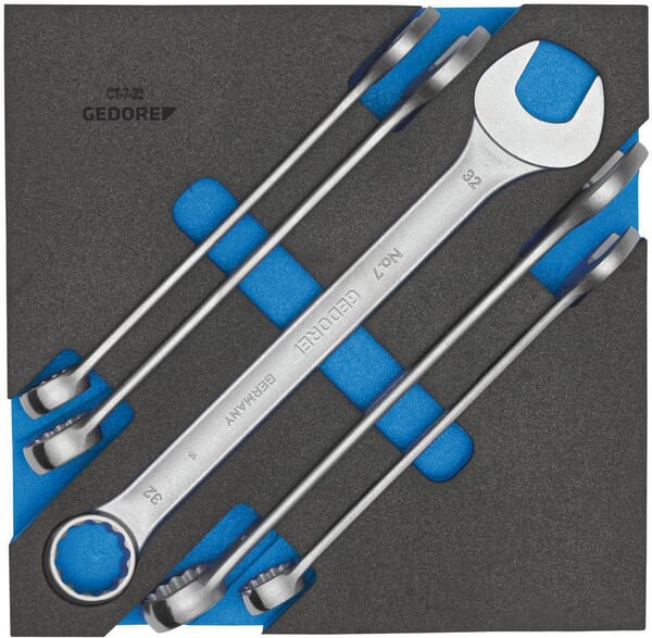 KRAMP Ringmaulschlüsselsatz 5-teilig 1500CT2732