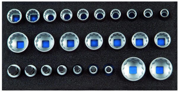 KRAMP Modul Steckschlüsselsatz 1/2" 1500CT1D19