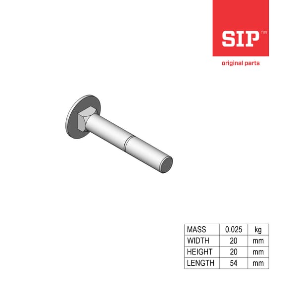 SIP.SI Schraube, M8x50 250409