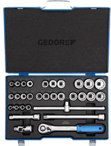 KRAMP Steckschlüssel-Satz 1/2" 31-teilig D19XMAU20GED