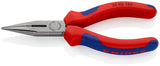 Needle-nose pliers with cutting edge