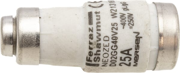 KRAMP Sicherung 400V 25A Länge 36mm 25AD02