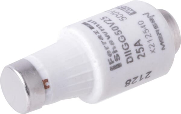 KRAMP Sicherung 500V 25A Länge 50mm Non Original - 5 Stück 25ATDTII