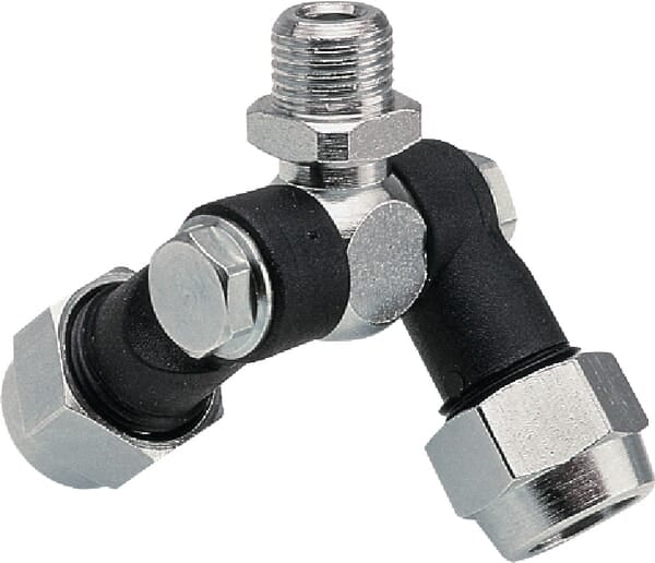 Double swivel joint 1/4"NPT F