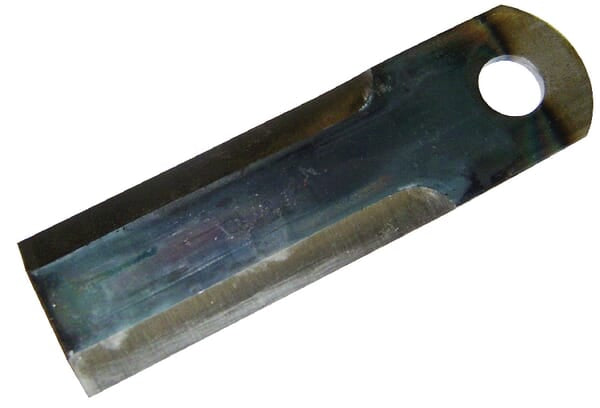 KRAMP Rotierendes Strohhäckselmesser, 175x50x4,5 mm, Ø 20 mm - 15 Stück 281415Z