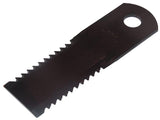 KRAMP Rotierendes Strohhäckselmesser, 173x50x4 mm, Ø 18 mm 281440N