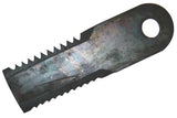 KRAMP Rotierendes Strohhäckselmesser, 170x50x5 mm, Ø 18 mm - 15 Stück 281445N