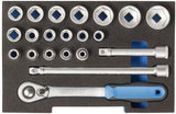 KRAMP Steckschlüssel-Satz 1/2" in 1 1100CT119GED