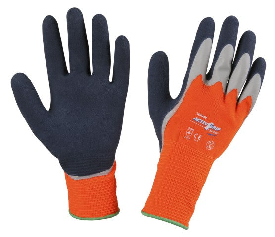 Keron Handschuh ActivGrip XA325 Gr10 orange, doppelt Latex getaucht 297674