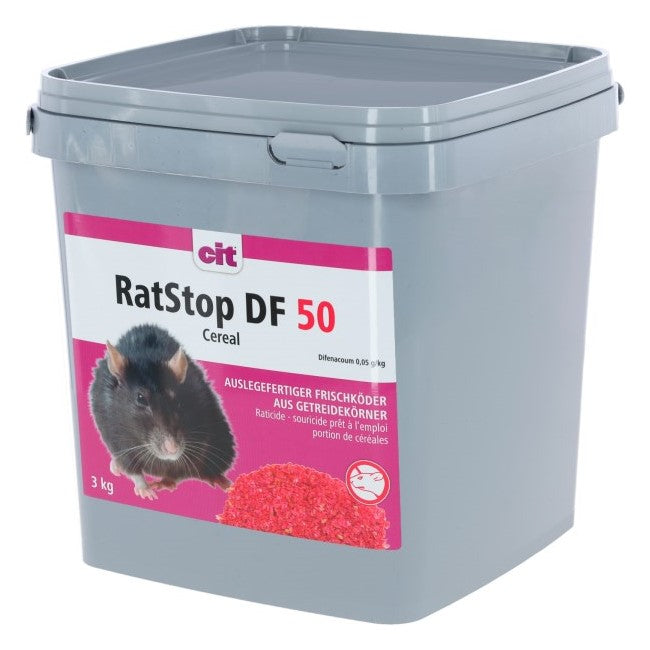 Cit RatStop DF 50 Cereal, 3000g Difenacoum 1 Stück 2995303