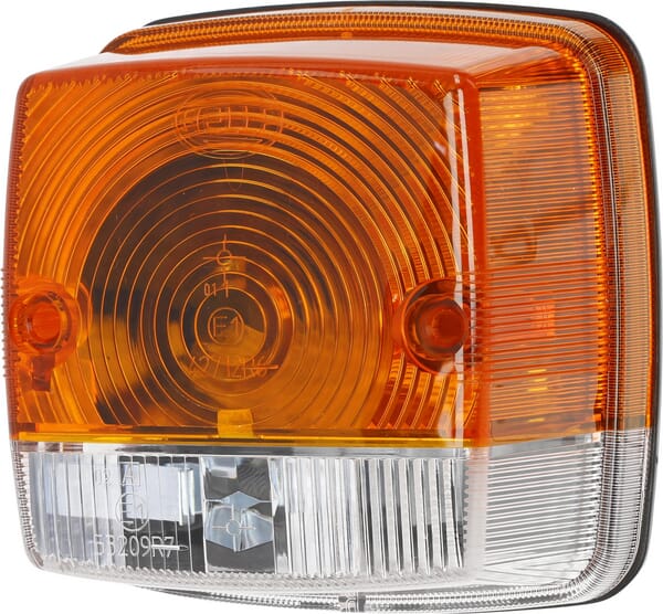 KRAMP Blinkbegrenzungsleuchte 84 x 84 mm  12 V / 24 V 21 W 5 W Hella 2BE003014251