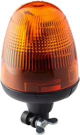KRAMP Rundumleuchte 12 V Rohrstutzenbefestigung Ø 135mm H1  Höhe - 22,2 cm, rund,  bernstein, Gehäuse: schwarz, , Rotaflex    Hella 2RL006846001