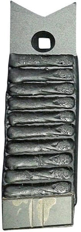 KRAMP Grubberspitze 265x80mm, gehärtet, flach, 1 Loch, passend für Farmet 3002317CN