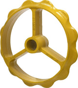 Curling roller, wide shaft