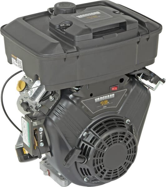 Engine, horizontal, 15.8 HP, 2 cylinders, Briggs &amp; Stratton