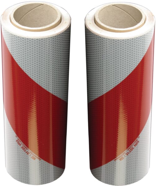 Warning foil set left/right