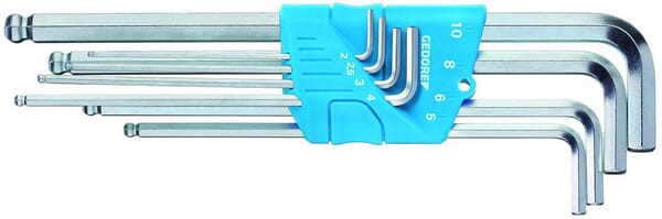 KRAMP Sechskantschlüsselsatz 2-10 mm 8-teilig SBH42KEL88