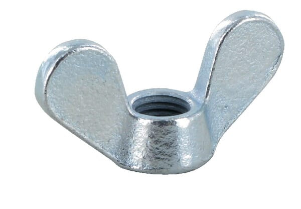 KRAMP Flügelmutter verz. M12 DIN - 10 Stück 31512DIN