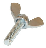Vis à oreilles galvanisée M6x16 - 25 pièces