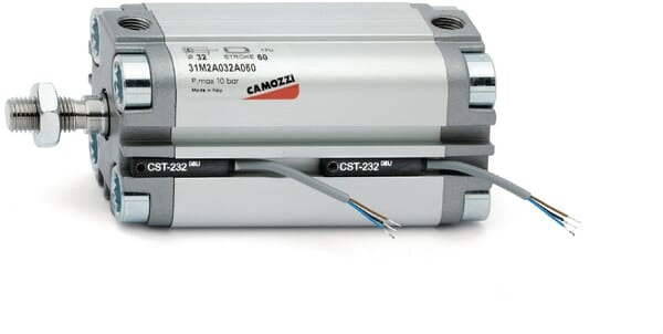 Camozzi Kompaktzylinder, 16-10, Serie 31 - 1 Stück - 31F2A016A010