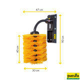 Patura Schwingbürste MINI für Ziegen, Kälber Alpakas, Höhe 90 cm - 334037