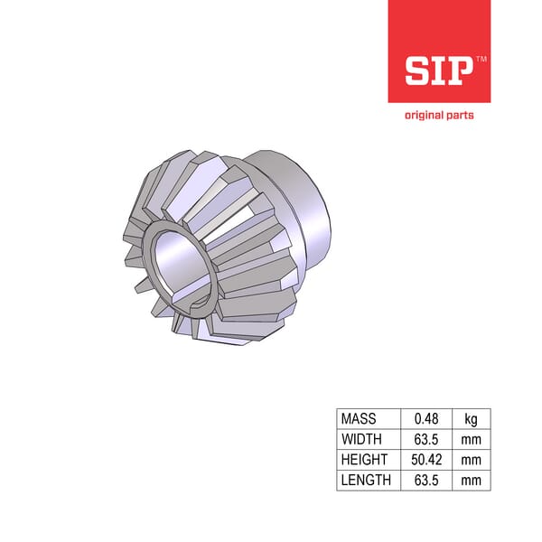 SIP.SI Kegelrad 1-15/4 334510870