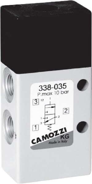 Camozzi 3/2-Wege-Ventil, monostabil 338035