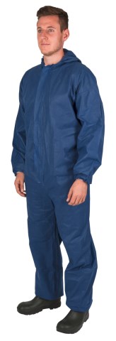 Kerbl Polypropylen Einweg Overall, blau Gr. XXXL 1 Stück 3482