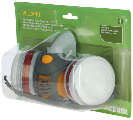 Kerbl Kerbl Halbmaske VULCANO inkl. 2 Filter A1P2, Blister 34535